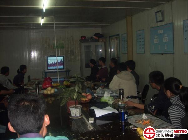 观看阅兵现场（二）